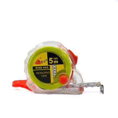 China Amazon Retractable Smooth Hot Selling Useful Measure Tools Transparent Tape Measure for sale