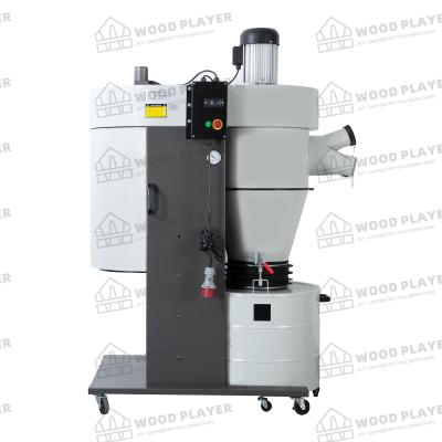 China 3000W Manual Saw Mobile Cyclone Dust Collector 50Hz 2850RPM for sale