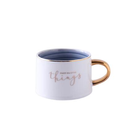 China Viable Manufacturer Customized Watercolor Series Coffee Mug Hot-Wholesale Customized Gift for sale