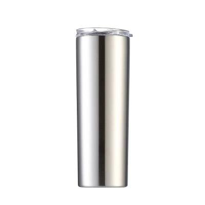 China Sale 20OZ Stainless Steel Insulation PORTABLE Vacuum Hot Thermos Upright Mug Display Flask With Lid Straw Red Blue Green Gold Ecru White for sale