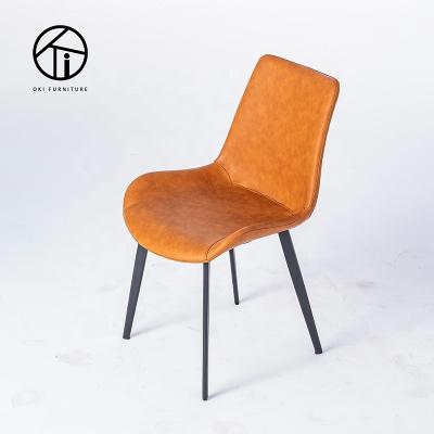 China (Others)Adjustable Lounge Chairs Dining Modern Hotel Chair Metal Lounge Restaurant Steel Fabric Dining Chairs for sale