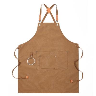 China SANITARY Restaurant kitchen and coffee uniform aprons in the newest style with waterproof custom designs Apron for sale