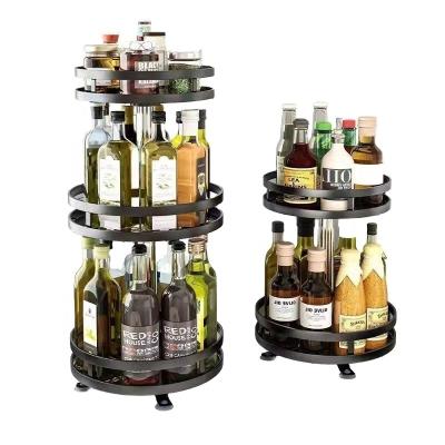 China Steamable Factory Wholesale Can Rotating Round Square Kitchen Storage Racks, Holders, & Racks for Condiments for sale