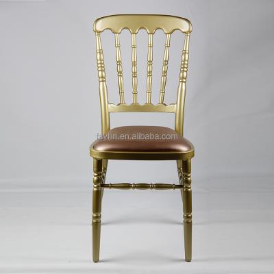 China Modern Classic Royal Wedding Stacking Napoleon Chair for sale