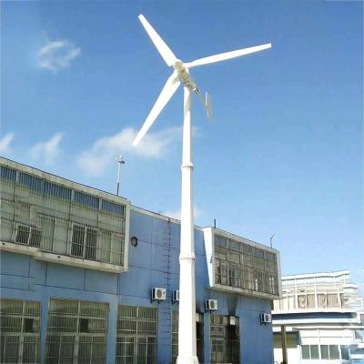 China Cheap Nylon Fiber Horizon Wind Power Vertical Style 2kw 3 Dlades Wind Turbine Prices With WIFI APP for sale