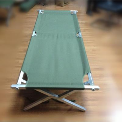 China For Camping Cot Wooden Lightweight Thermal Rescue Easily Folding Camping Cot Wood for sale