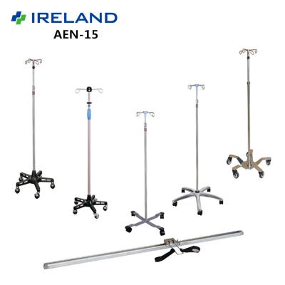 China Modern Hospital Medical Infusion Support ABS Based Adjustable IV Pole Drip Holder for sale