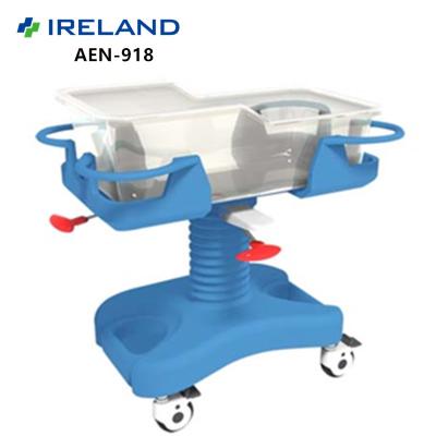 China AEN-918 Commercial Medical Furniture Fit Hospital Baby ABS Pneumatic Cradles for sale