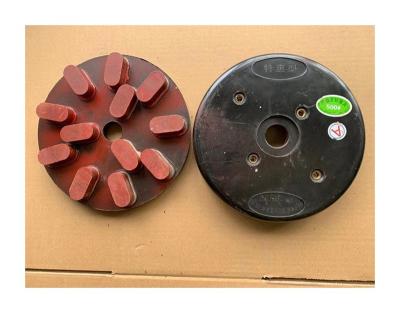 China Metal Diamond Grinding Disc Iron Plate Granite Slab Grinding Wheel Automatic Granite Disc Resin Throwing Grinding Disc for sale