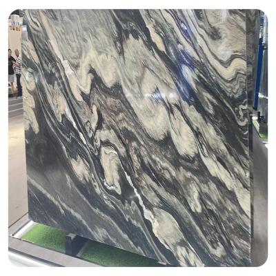 China Home Decoration Marble Flooring Purple Marble Stone Tile Landscape Flooring for sale