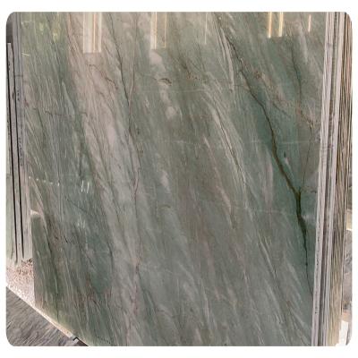 China Flooring Luxury Natural Stone Green Stone for sale