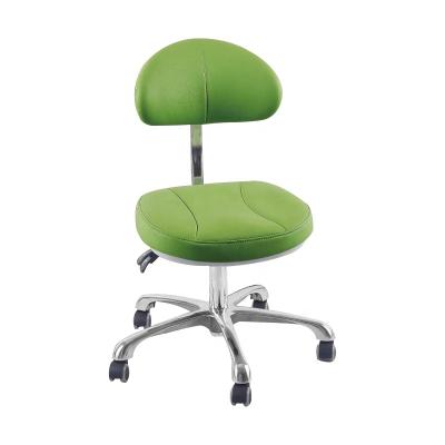 China Foshan Factory Sale Hot Green Salon Beautys Modern Large Wheels Pedicure Stool With Wheels Adjustable Pedicure Stool With Wheels for sale