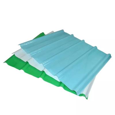 China Modern High Quality Transparent Waterproof Roofing Plastic Roof Tile FRP Tile for sale