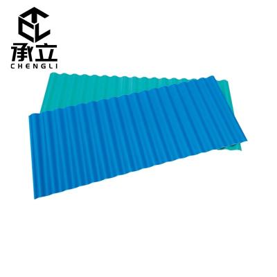 China Custom PVC Roofing American Vado Color Heat Resistant Plastic Roofing Shingles For Construction for sale