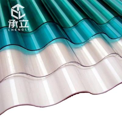 China Cheap 2022 Modern Pergola PC Roofing Sheet Waterproof Outdoor Materials PC Transparent Waterproof Roof Tile for sale