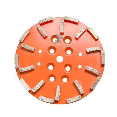 China Floor Arrow Diamond Cup Aluminum Fast Grinding Metal Bonded Grinding Wheel For Concrete for sale