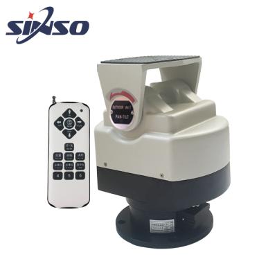 China Aluminum+ABS Sinso 303 Remote Control Outdoor Motorized Surveillance Pan Tilt Mount for sale