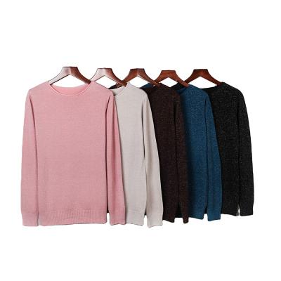 China QUICK DRY superior standard wool hand knitted style crew neck sweater contracted for women for sale