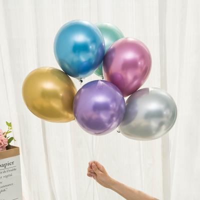 China 5 Inch Self-Sealing 10 Inch 12 Inch Birthday Party Decoration Wedding Decoration Metal Latex Balloons Wedding Balloons for sale