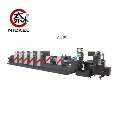 China Self Adhesive Label Label Offset Printing Machine 6 Color In Independent Servo Motor for sale