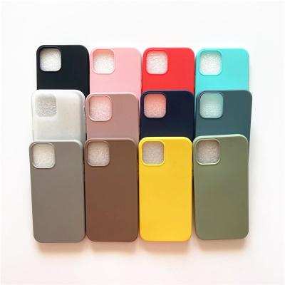 China 2021 Anti-fall Multi Color Matte Silicone TPU Soft Bumper Phone Shockproof Case For iPhone 13 / iPhone 13 Pro for sale