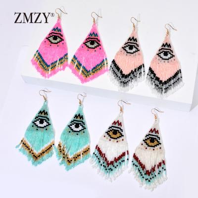 China ZMZY BOHEMIA jewelry fashion handmade miyuki seed beads earrings for women for sale