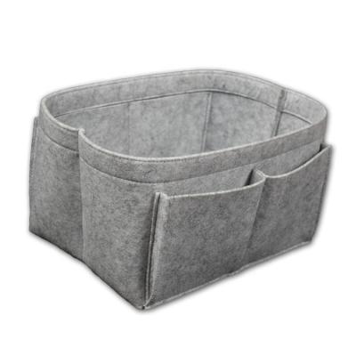 China Trendy Models NATIONAL Gray Felt Cd Organizer Holder for sale