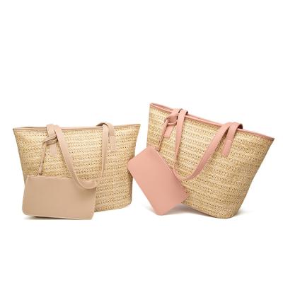 China Eco-Frinedly NATIONAL pp Straw Tote Bag For Women for sale