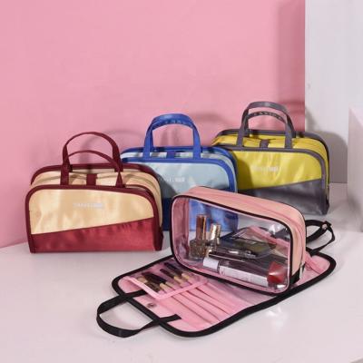 China Women's NATIONAL Polyester Travel Portable Cosmetic Bag Organizer for sale