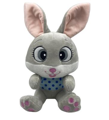 China Children Play Cute Stuffed Plush Honey Rabbit Animal Toy for sale