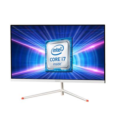 China Cheap 24 Inch USB Port IPS Monitors Computer Desktop i3 i5 i7 22 Core All in One Gaming PC for sale