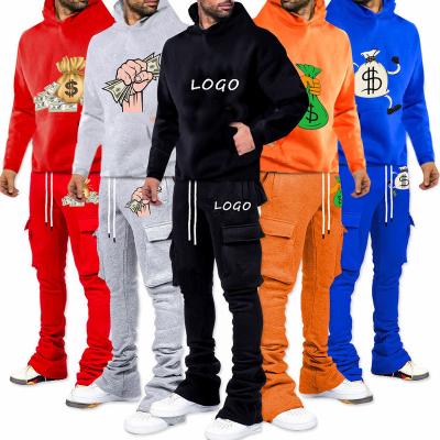 China QUICK DRY 2023 New fashion Custom Streetwear men tracksuit settracksuit for men hoodie sets unisex for sale