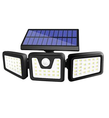 China Waterproof Garden Pathway PIR 70 Led Security Solar Outdoor Garden Emergency Light Motion Sensor Solar Wall Light for sale