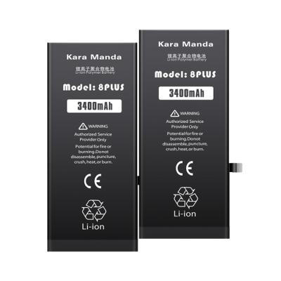 China Wholesale Compatible Mobile Phone High Capacity 3400mAh Cell Phones Battery For iphone 8plus Replacement Battery for sale