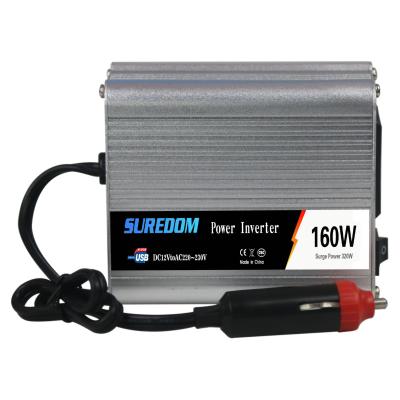 China Hot Sale Model Car Power Inverter Modified Inverter 160w Sine Wave Inverter Car Power Inverter 106*95*55mm for sale