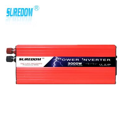 China Solar Power System 3000W Home Modified Sine Wave Power Inverter DC12V-110V 220v for sale