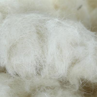 China Spinning Yarn or New Spinning Season 2021! The cheapest sheep's wool waste and wool noils used for carpet filler or yarn for sale