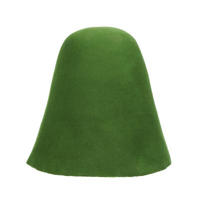 China Four Seasons Fashion 100% Knitted Wool Felt Hat Body Cone Wool Felt Blank For Hat for sale