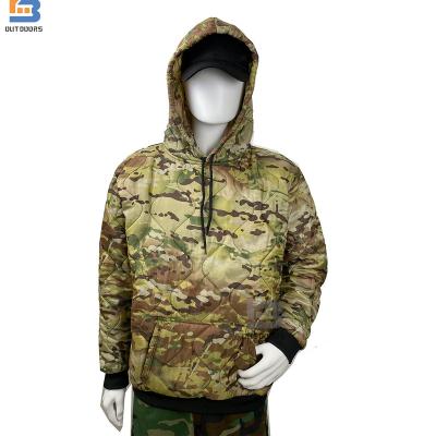 China Army Lightweight Nylon Water Proof Multicam Pullover Woobie Military Hoodie for sale