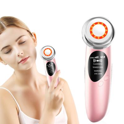 China Facial Pore Remover Face Lifting Machine Skin Rejuvenation Acne Treatment EMS Neck Beauty Instrument for sale