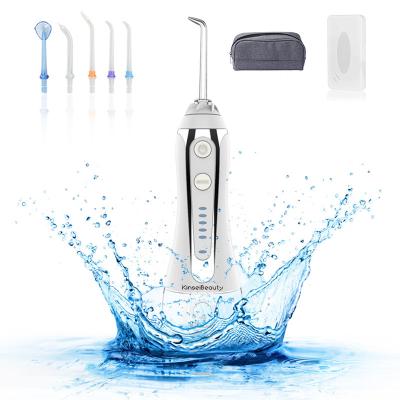 China Oral Rechargeable Irrigator Portable Wireless Dental Electric Tooth CleanerWater Flosser For Daily Teeth Cleaner 2000mAh for sale