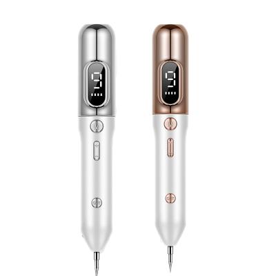 China Refillable Painless Pigment Removal Skin Tag Remover And No Scars Mole Removal Plasma Pen With LCD Display for sale