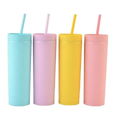 China Viable Manufacturers Customizable Color Environmental Friendly Reusable Plastic Cup With Lids for sale