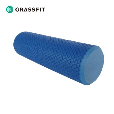 China Self Massage/Muscle Relax/Pain Releases/Colorful Lasting Exercise Fascia Massage EVA Firm Foam Roller Fascia Massager GRASSFIT for sale