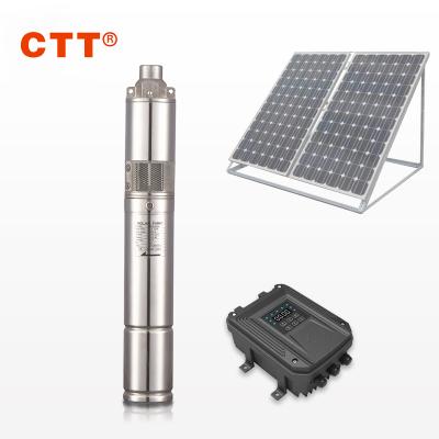 China Single Family Homes DC Brushless Solar Water Pump to Buy in Namibia for Drip Irrigation Submersible for sale