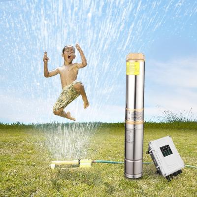 China Drinking Water Treatment 3inch DC Irrigation Systems Grow Solar DC Water Pump Submersible for sale