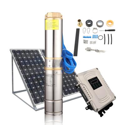 China High Quality Drinking Water Treatment DC Submersible Solar Pump For Deep Us Agriculture Application Solar Pumping System for sale