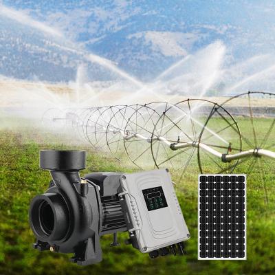 China High Flow 750w Solar Booster Irrigation Pump Systems Solar High Pressure Solar Water Washing And Cleaning For Agricultural for sale