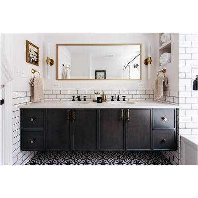 Κίνα Hangzhou 2021 Modern Vermont Customized Modern Minimalist Plywood Lacquer Painted Bathroom Vanity προς πώληση