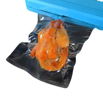 China Recyclable Moisture Proof Heat Seal Transparent Plastics Nylon Vacuum Bags For Food Meat Fish And Nuts for sale